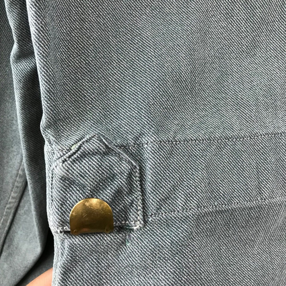 Men's Military Field Jacket - Gray - Picture 3 of 12